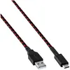 Image de PDP Recharger le câble (Switch), Autres accessoires gaming, Rouge, Noir