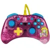 Image de Manette filaire Pdp Rock Candy Bubblegum Peach pour Nintendo Switch Rose et blue
