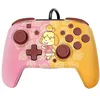 Image de Manette filaire Pdp Faceoff Deluxe+ Audio Animal Crossing Isabelle pour Nintendo Switch Rose et jaune