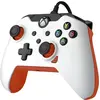 Image de PDP Contrôleur filaire Atomic White XBOX Series X (PC, Xbox One X, Xbox Series S, Xbox Series X), Manette, Blanc, Orange
