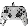 Image de PDP Contrôleur filaire Rematch (Switch, Switch OLED), Manette, Gris