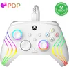Image de Manette filaire PDP - Afterglow Wave - blanc