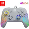 Image de Manette filaire PDP - Afterglow wave - Switch - Gris