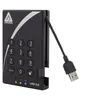 Image de Apricorn Aegis Padlock 3.0 A25-3PL256-2000 - Disque dur - chiffré - 2 To - externe (portable) - 2.5" - USB 3.0 - 5400 tours/min - mémoire tampon : 8 Mo - FIPS 197