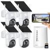 Image de ANRAN Kit Caméra de Surveillance Sans fil 4MP+Carte sd 64G Blanc