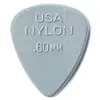 Image de Dunlop Plectren Nylon 060,Recharge sac/72 (72x, 0.60 mm), Médiator, Gris