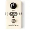 Image de Mxr M133 Micro Amp booster-pedal (Guitare), Pédale d'effet, Blanc