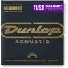 Image de Jim Dunlop DAB1152 80/20 Bronze Medium Light 11 52