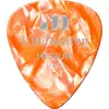 Image de Jim Dunlop Genuine Celluloid Classic, Player'S Pack De 12, Perloid Orange, Medium Médiators