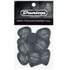 Image de Jim Dunlop Adu 488P50 Tortex Pitch Noir Players Pack 0,50 Mm (Par 12) Médiators