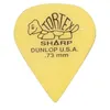 Image de Jim Dunlop 412P73 Tortex Sharp Players Pack 0,73mm par 12,73 Mm 12 Pack Médiators
