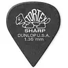 Image de Dunlop Tortex Sharp 135 noir (12), Médiator, Noir