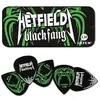 Image de Jim Dunlop PH112T114 Boite en Metal de 6 Motif Metallica James Hetfield Ultex 1.14 Médiators