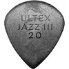 Image de Pack de 6 Médiators 2,00 mm Jim Dunlop Adu 427P200 Ultex Jazz III
