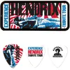 Image de Jim Dunlop JH-PT09M Boite en Metal de 6 Motif Jimi Hendrix Tribute Tour Médiators