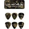 Image de Jim Dunlop JH-PT10H Boite en Metal de 6 Motif Jimi Hendrix West Coast Boy Médiators