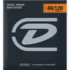 Image de Dunlop DBN40120T - Jeu de cordes basse 5 cordes - Nickel Tapered 40-120