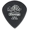Image de Médiators par 12 Jim Dunlop Adu 482P150 Tortex Pitch Noir Players Pack 1,50 Mm