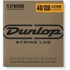 Image de Jim Dunlop DBFS40120 Stainless Steel Filets Plats Long Scale 5C 40-120 Cordes guitares basses 5