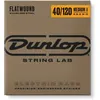 Image de Jim Dunlop Cordes Basses Filets Plats Jeux Filets Plats Med. Scale 5C 40-120 Cordes guitares basses 5