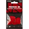 Image de Jim Dunlop Mediator Rock III Custom Jazz III Sachet de 6 Médiators