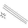 Image de Zipp Rayons Cx-ray Straight Pull External Titanium 3 Unités 256 mm