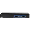 Image de TRENDnet TEG S708 - Commutateur - 8 x 100/1000/2.5G/5G/10GBase-T - de bureau, Montable sur rack - Conformité TAA
