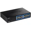 Image de Trendnet TEG-S17D (16 ports), Switch réseau, Noir