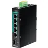 Image de Trendnet TI-PG541 PoE+ Industrial Gigabit DIN-Rail (6 ports), Switch réseau, Noir
