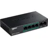 Image de Trendnet TPE-S50 Commutateur PoE 5 ports 10/100Mbps 31W (5 ports), Switch réseau, Noir