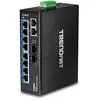 Image de Trendnet TI-G102 10Port Switch DIN-Rail Industrial Gigabit (10 ports), Switch réseau, Noir