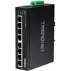 Image de Trendnet Commutateur industriel 8 ports Fast Ethernet L2 Rail DIN (8 ports), Switch réseau, Noir