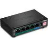 Image de Trendnet Commutateur 5 ports Gbit PoE (5 ports), Switch réseau, Noir