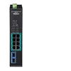 Image de TRENDnet TI-PGM102 - Commutateur - industriel - 8 x 10/100/1000 (PoE+) + 2 x Gigabit SFP - Montage sur rail DIN, fixation murale - PoE+ (240 W) - Conformité TAA