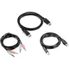 Image de Trendnet Set de câbles KVM DisplayPort USB 6 pieds, Câble pour commutateur KVM