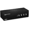 Image de Trendnet TK 440DP Commutateur KVM/audio/USB, Commutateur KVM, Noir, Argent