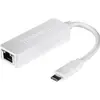 Image de Trendnet Tuc-Etg (USB-C, RJ45 (1x)), Adaptateur réseau, Noir