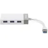 Image de Trendnet USB 3.0 Mini Hub (USB-A, 4 ports), Station d’accueil + hub USB, Blanc