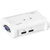 Image de Trendnet Commutateur KVM USB 2 ports avec kit, Commutateur KVM, Bleu