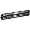 Image de Trendnet TC-KP48S Panneau de brassage (plaque d'obturation), Serveur : accessoires, Noir