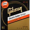 Image de Gibson Accessories Flatwound Nickel Light 12-52 Jeux électriques filet plat