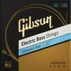 Image de Cordes pour basse Gibson Accessories Flatwound Steel Long Scale Medium 45-100