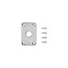 Image de Plaques Gibson Accessories Metal Jack Plate Explorer Chrome