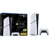 Image de Sony Playstation 5 Slim édition numérique, Console de jeu, Noir, Blanc