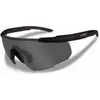 Image de Wiley X, Lunettes de sécurité + protection visage, Lunettes de protection SABER ADV Black - Smoke Grey