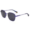 Image de Lunettes de Soleil Polaroid PLD 6170/S 53/21/140 TRANSPARENT BLUE TRANSPARENT BLUETTE STAINLESS STEEL UNISEX PLD SUN PLD 6170/S GEG