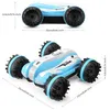 Image de YED 1804 RC Voiture Télécommande amphibie - Sur le sol et l'eau- 360° Rotation - Rechargeable - Jouet Enfant- Bleu