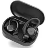 Image de Ecouteur sans fil sport oreillette bluetooth 5. 1, écouteur bluetooth hd stéréo basses noir 