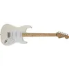 Image de Fender Jimmie Vaughan Tex-Mex Strat - touche érable - Olympic White (+ housse)