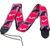 Image de Fender Fender 2'' Monogrammed Strap, Red/White/Blue Sangles et courroies
